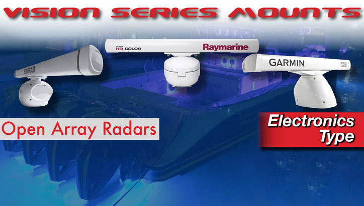 Open Array Radar Mounts